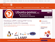 Tablet Screenshot of michal671.ubuntu-pomoc.org